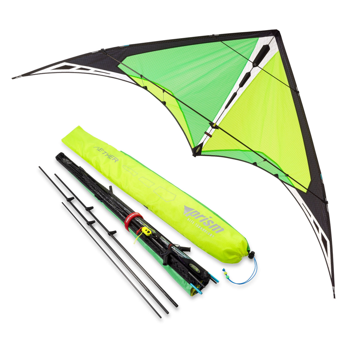 Lime Prism Aether Stunt Kite