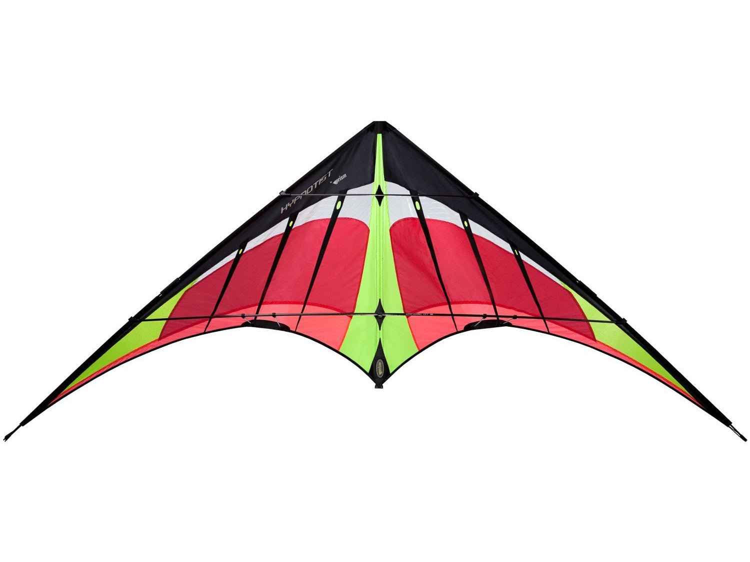 Fire Prism Hypnotist Stunt Kite Setup