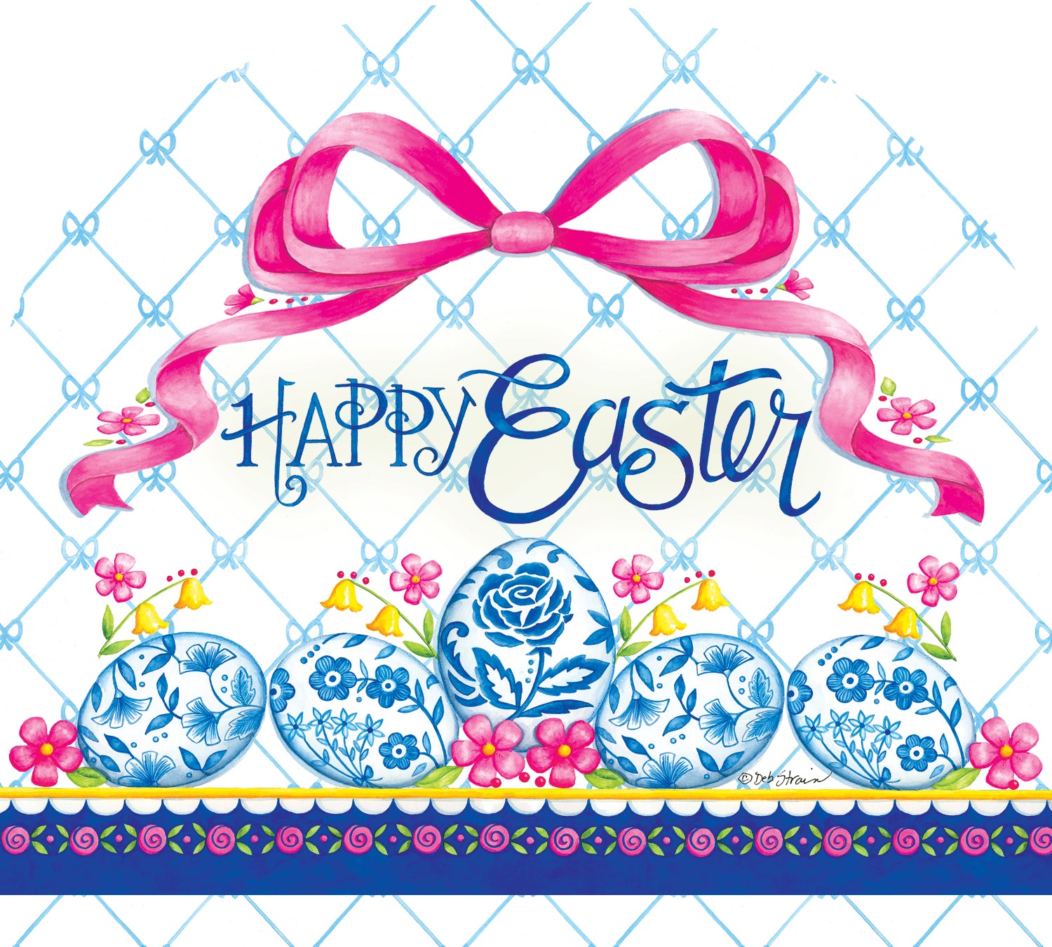 Chinoiserie Eggs Arbor Mate decorative panel featuring egg motifs displayed in an outdoor garden setting, enhancing seasonal beauty.