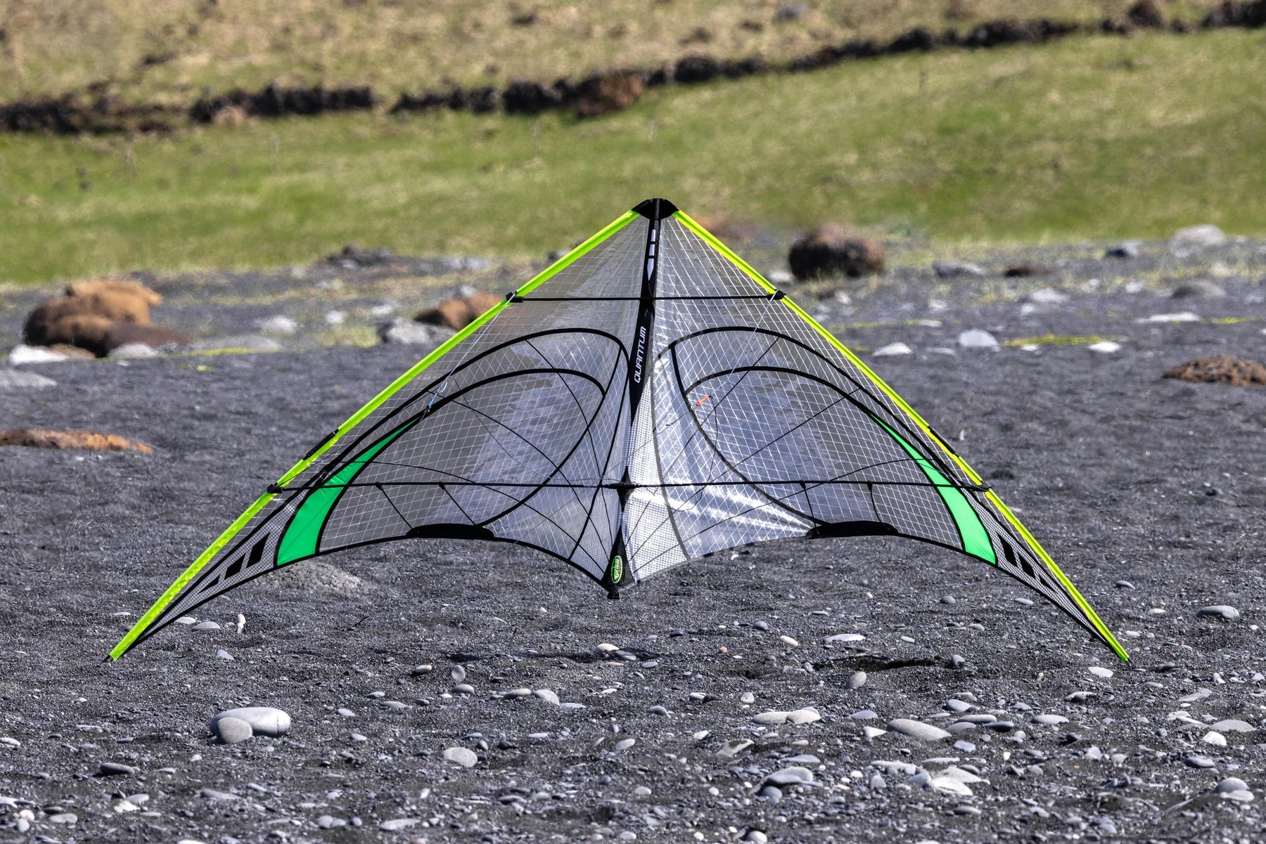 Citron Mylar Quantum 2.0 Stunt Kite