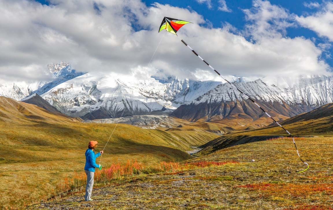 Black & White Tube Tail with high-contrast inflating design and smooth tubular motion for clean, dramatic kite displays.