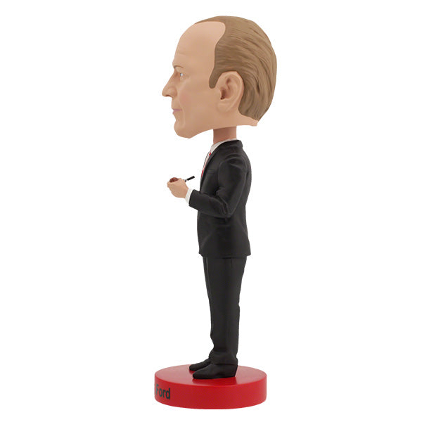 Gerald Ford Bobblehead featuring detailed hand-painted design, standing 7 inches tall with a lifelike likeness of the 38th President.