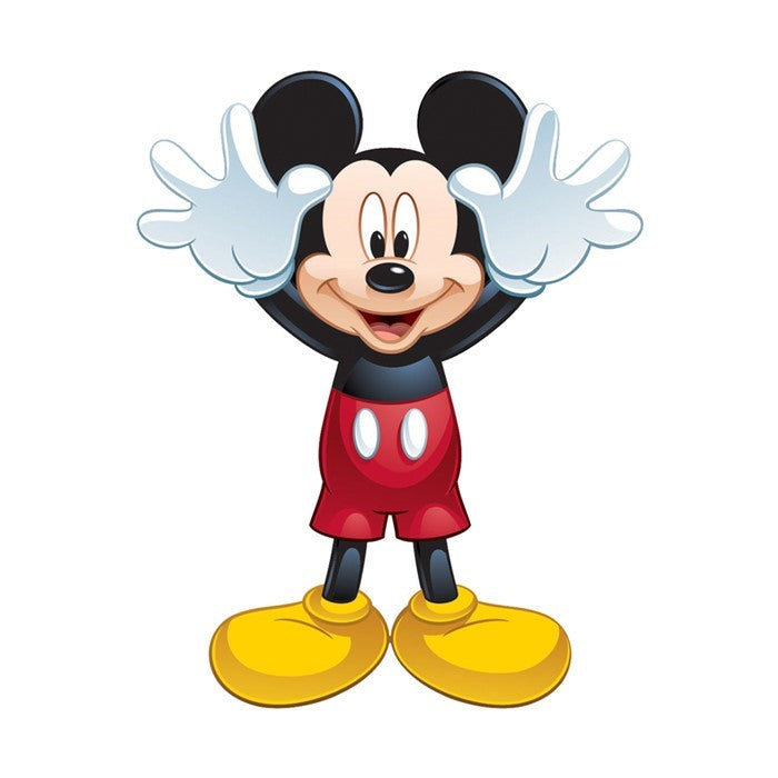 Mickey Mouse Disney Skypal Kite flying in the sky, featuring vibrant graphics and a durable nylon build, perfect for outdoor family fun.