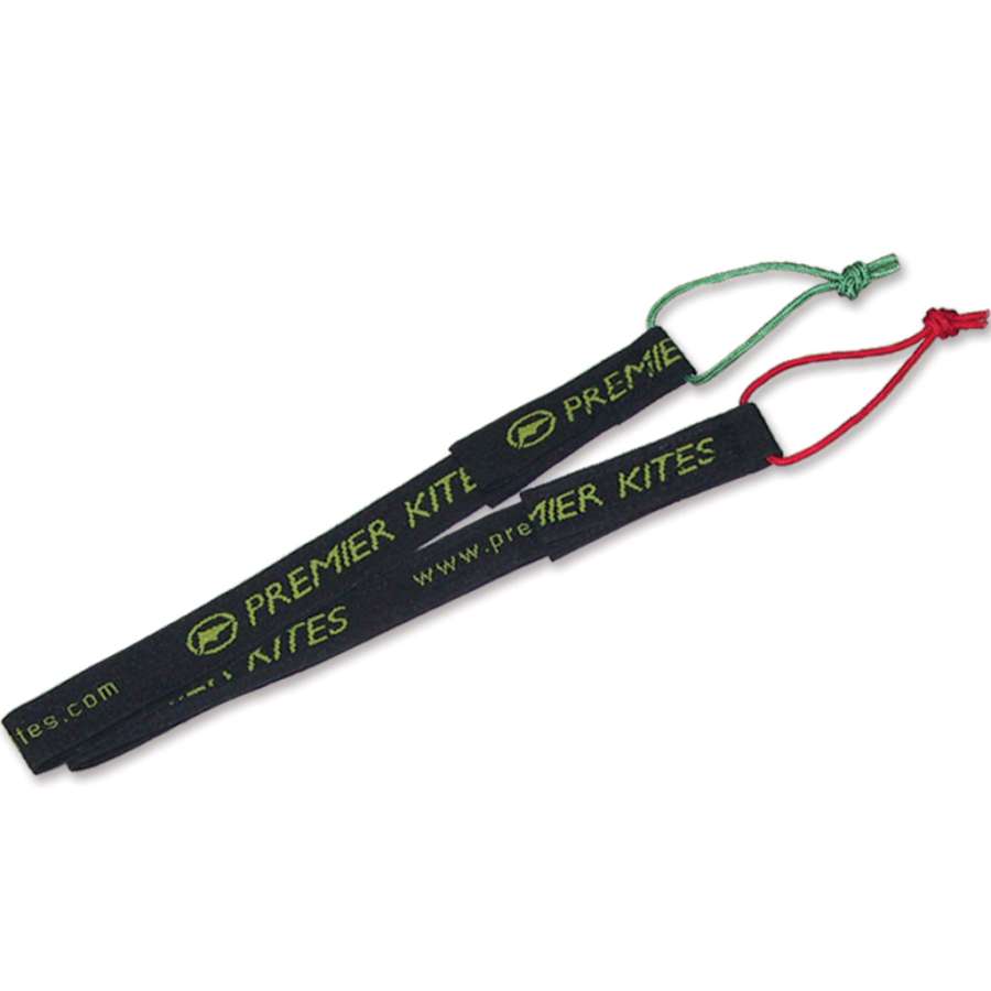 Nylon Pk Combo Straps (Pair) designed for stunt kites, featuring high-strength plastic and molded design for optimal control during flights.