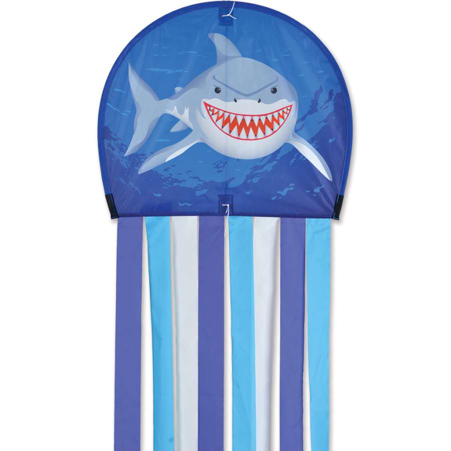 Colorful Octopus Kite - Shark soaring in the sky, showcasing vibrant tails, perfect for outdoor fun and children of all ages.