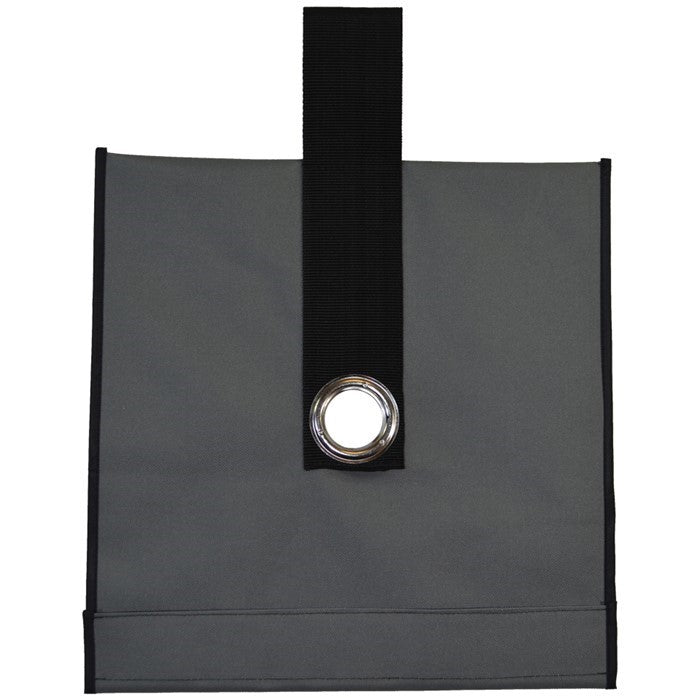 Sand Bag Accessory made of heavy-duty 600D fabric, filled with sand, securing a product display in an outdoor setting.