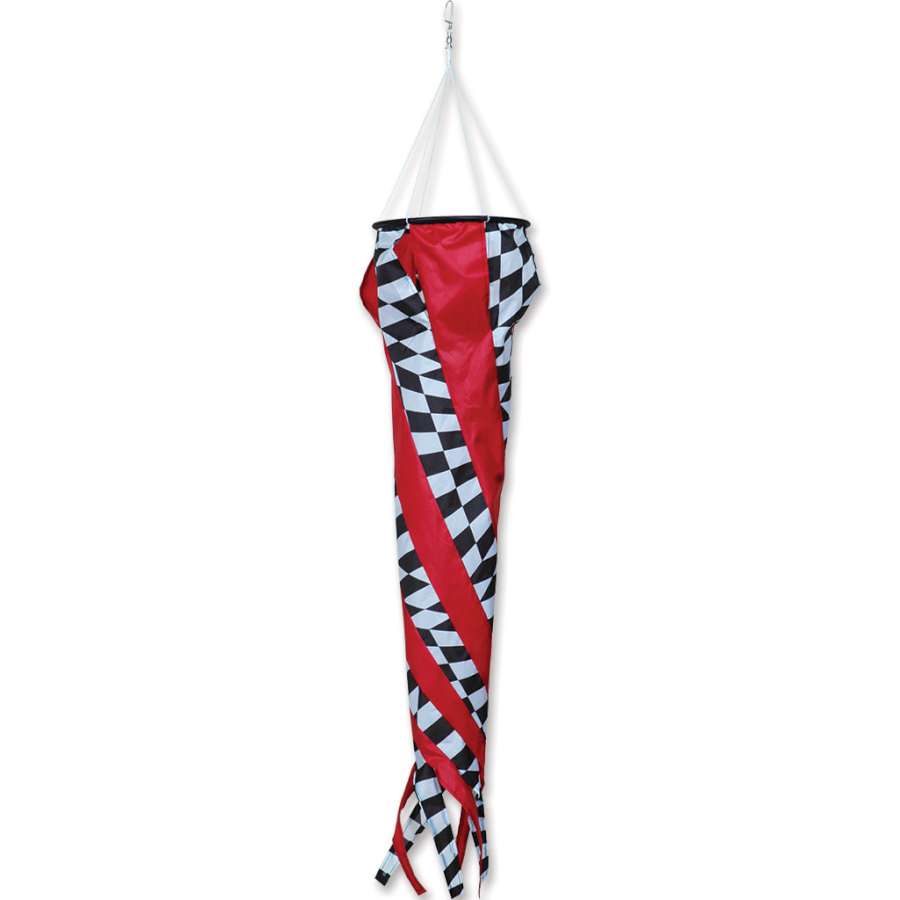Vibrant Wind Turbine 90 spinning in the wind, showcasing a colorful spiral pattern, perfect for enhancing kite displays outdoors.