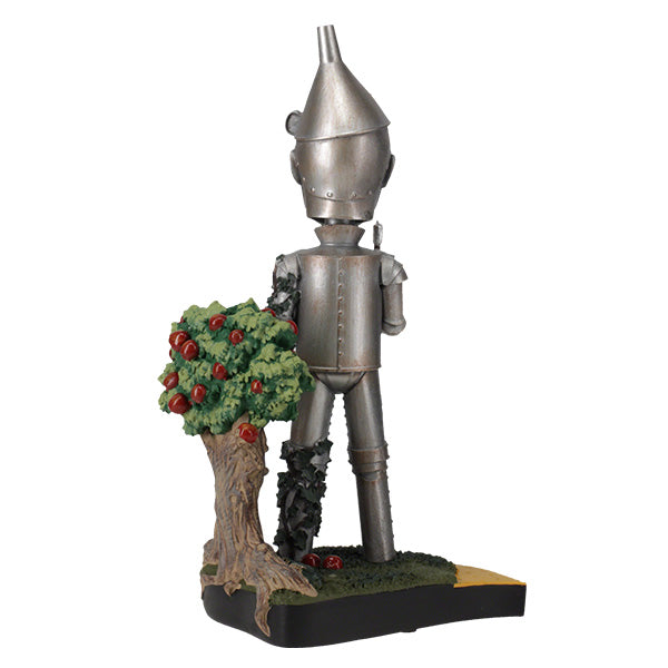 Wizard of Oz Tin Man Bobblehead standing 8 inches tall with detailed design, showcasing the iconic character complete with heart emblem.