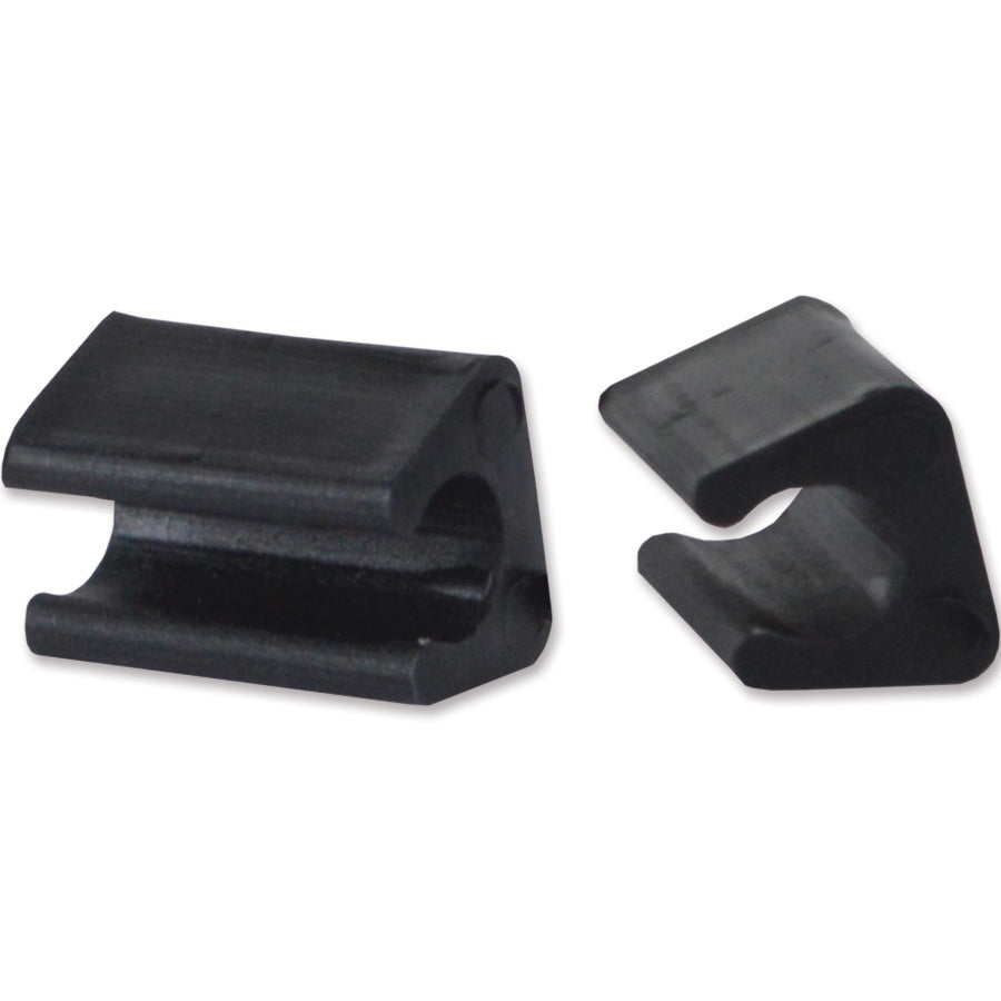 16mm C-Clips for 8mm bike flag poles designed to securely hold bike flags, showing durability and easy installation.