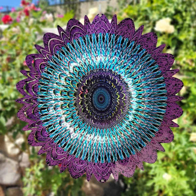 Spinfinity 12" Mandala Galactic Metal Spinner