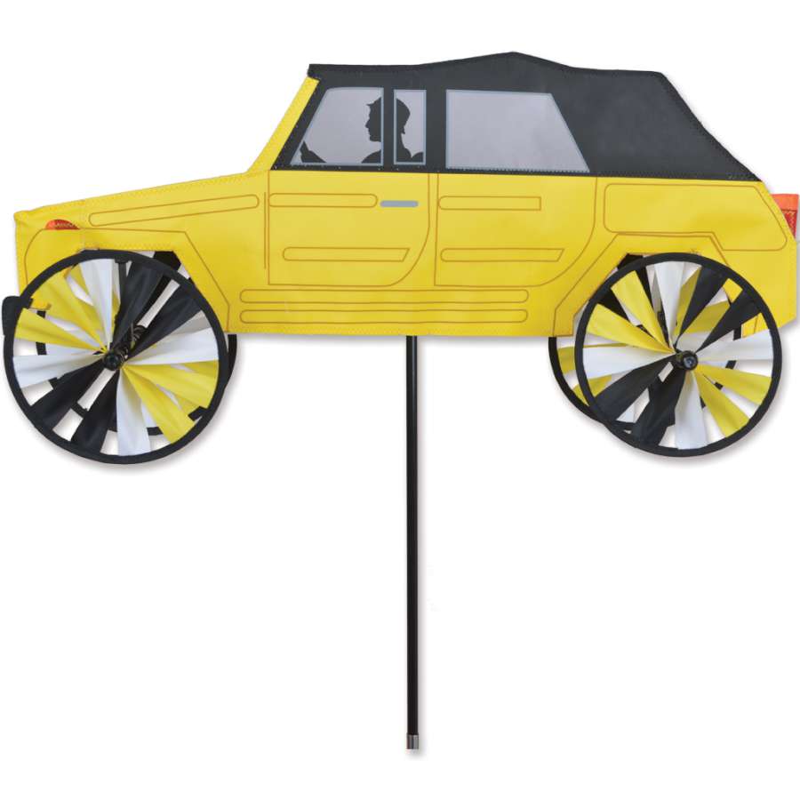 26 in. VW Thing model in vibrant colors showcasing authentic details, ideal for collectors and automotive enthusiasts displayed on a shelf.