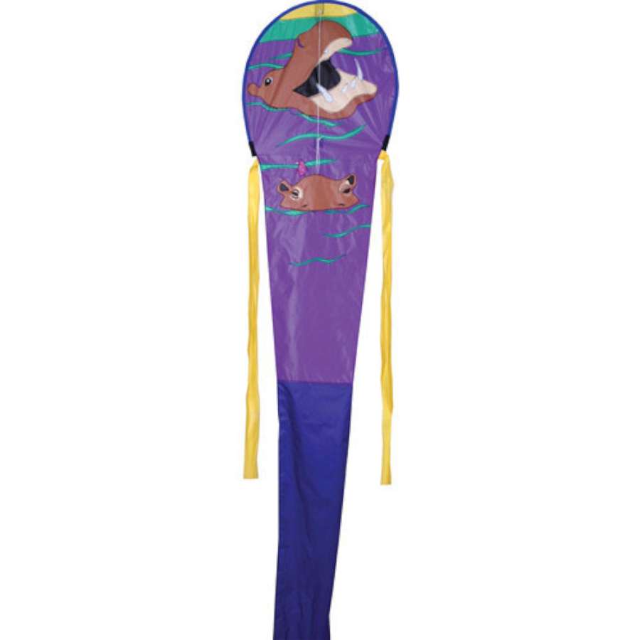 30 ft. dragon kite made of ripstop polyester soaring in the sky, displaying vibrant colors and a back-cut design for stable flight.