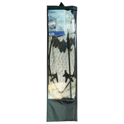 70-inch Osprey Kite with realistic detailing and colorful features soaring in the sky against a blue background.