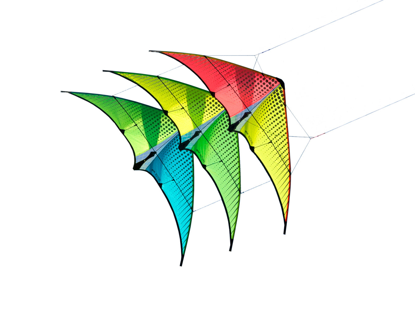 Stack of Prism Neutrino Stunt Kites