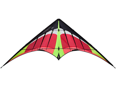 Fire Prism Hypnotist Stunt Kite Setup