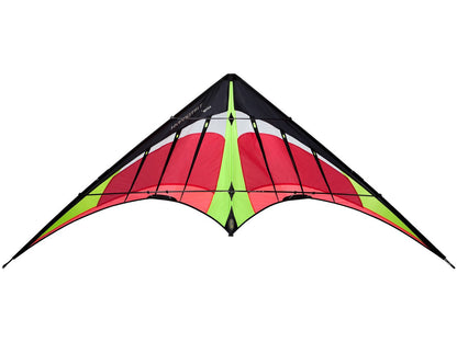 Fire Prism Hypnotist Stunt Kite Setup