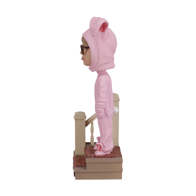 A Christmas Story Ralphie in Bunny Suit Bobblehead, a 7-inch collectible featuring Ralphie's pink bunny pajamas and memorable expression.