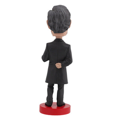 Abraham Lincoln V2 Bobblehead featuring detailed hand-painted likeness of the 16th president in a colorful collector's box.