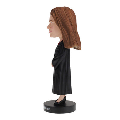 Amy Coney Barrett bobblehead featuring detailed hand-painted likeness of the Supreme Court justice, perfect for collectors and political enthusiasts.