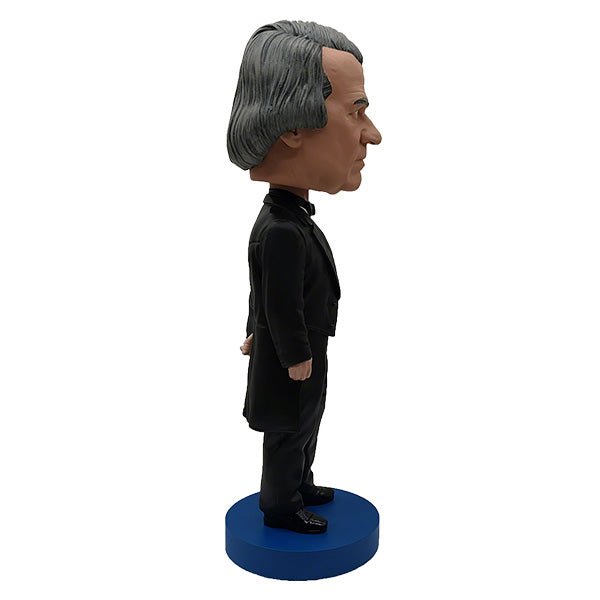 Andrew Johnson bobblehead featuring intricate detailing, hand-painted finishes, and authentic attire, representing the 17th president of the USA.