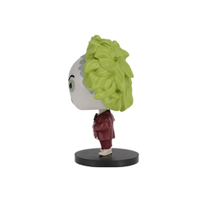 Beetlejuice Go! Bobblehead standing approximately 3 inches tall, showcasing vibrant colors and detailed design, perfect for horror movie fans.