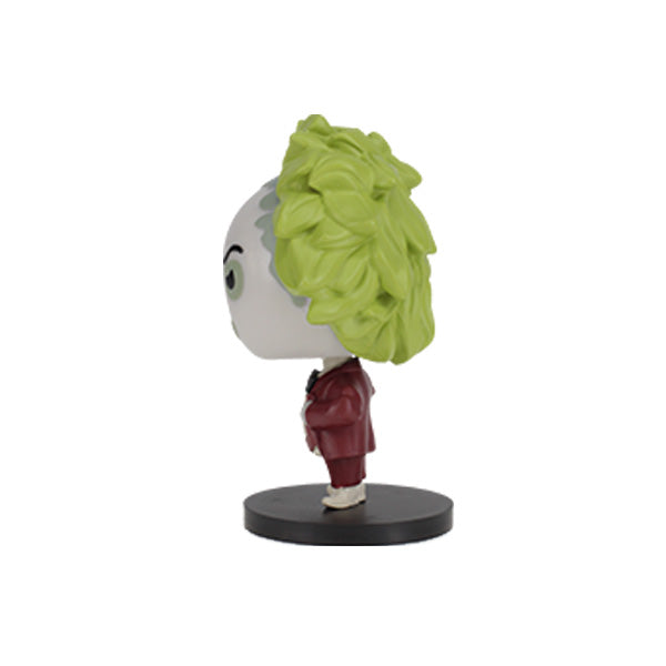 Beetlejuice Go! Bobblehead standing approximately 3 inches tall, showcasing vibrant colors and detailed design, perfect for horror movie fans.