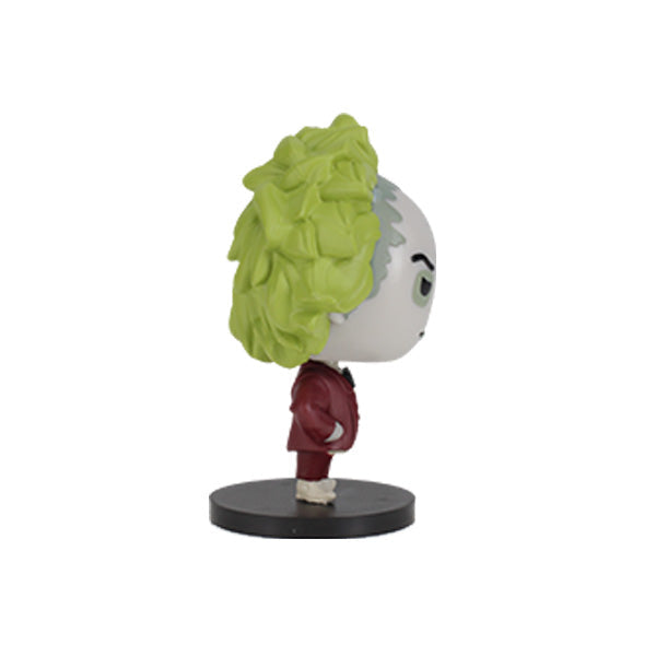 Beetlejuice Go! Bobblehead standing approximately 3 inches tall, showcasing vibrant colors and detailed design, perfect for horror movie fans.
