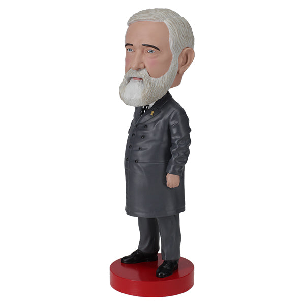 8-inch Benjamin Harrison bobblehead made of polyresin, beautifully hand-painted, capturing the likeness of the 23rd President of the United States.