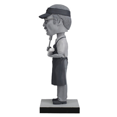Better Call Saul Gene Takavic Bobblehead, standing 7 inches tall, featuring detailed hand-painted likeness and premium materials in a collector's box.