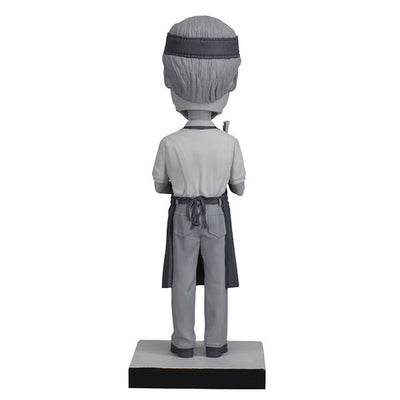 Better Call Saul Gene Takavic Bobblehead, standing 7 inches tall, featuring detailed hand-painted likeness and premium materials in a collector's box.