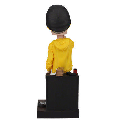 Breaking Bad Jesse Pinkman bobblehead standing 7 inches tall, hand-painted in high-quality polyresin showcasing Jesse's iconic style and expression.