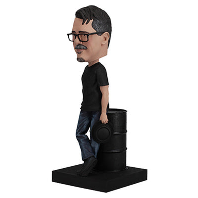 Breaking Bad Vince Gilligan Bobblehead, hand-painted, 8-inch figure showcasing the creator in his signature style with vibrant details.