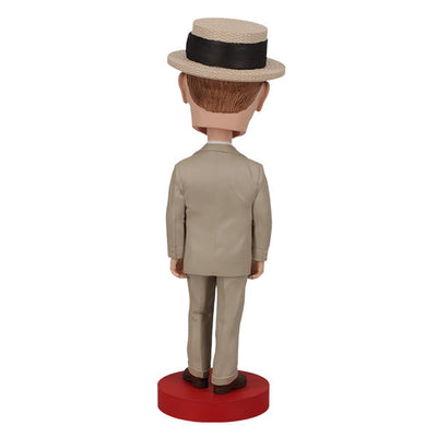 Calvin Coolidge Bobblehead, an 8-inch detailed figure of the 30th president, featuring unique hand-painted craftsmanship and an authenticity hologram.