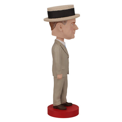 Calvin Coolidge Bobblehead, an 8-inch detailed figure of the 30th president, featuring unique hand-painted craftsmanship and an authenticity hologram.