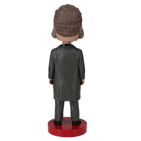 Chester A. Arthur bobblehead standing 8 inches tall, hand-painted with detailed features, showcasing the 21st president in a collector's display.