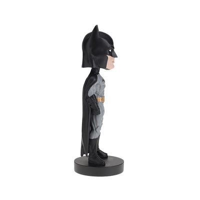 DC Comics Batman 6" Bobblehead showcasing Batman in his Rebirth suit, complete with cape and emblem, designed for display on shelves or desks.