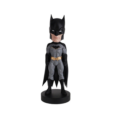 DC Comics Batman 6" Bobblehead showcasing Batman in his Rebirth suit, complete with cape and emblem, designed for display on shelves or desks.