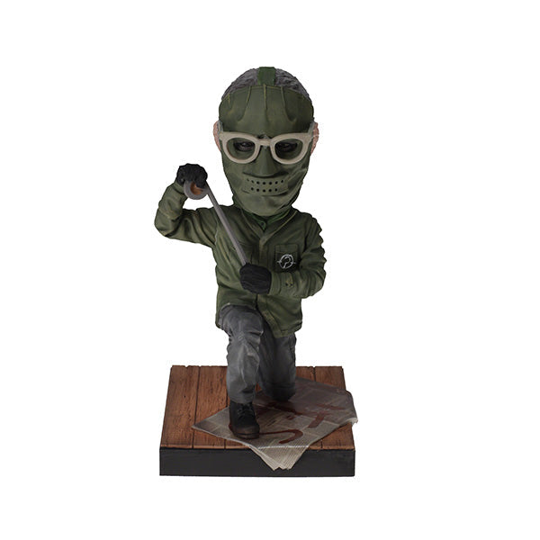 DC: The Riddler Bobblehead figure showcasing details of the character as portrayed by Paul Dano, featuring a green suit and question mark motifs.