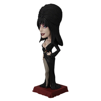 Elvira V2 Bobblehead featuring the Mistress of the Dark in her signature black gown, detailed with a jeweled dagger at the waist.