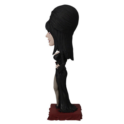 Elvira V2 Bobblehead featuring the Mistress of the Dark in her signature black gown, detailed with a jeweled dagger at the waist.