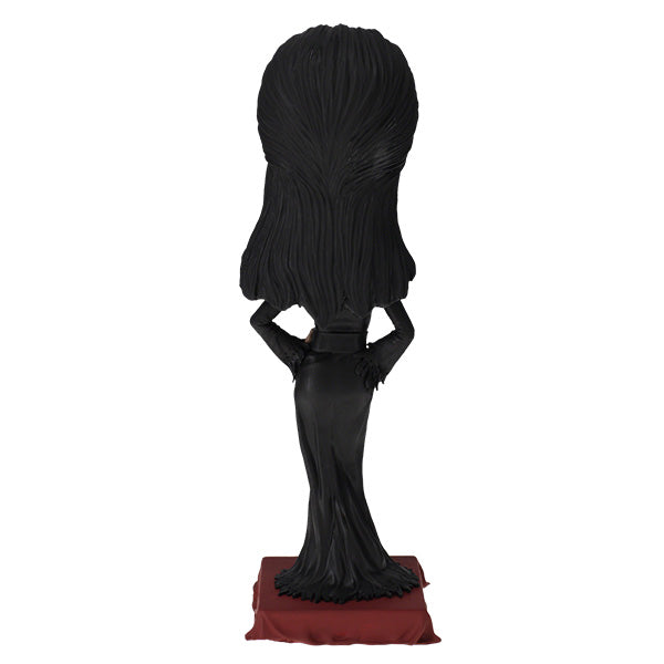 Elvira V2 Bobblehead featuring the Mistress of the Dark in her signature black gown, detailed with a jeweled dagger at the waist.
