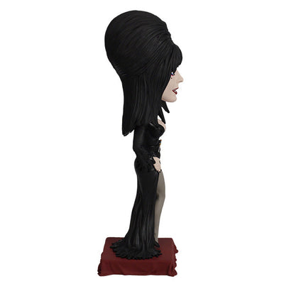 Elvira V2 Bobblehead featuring the Mistress of the Dark in her signature black gown, detailed with a jeweled dagger at the waist.