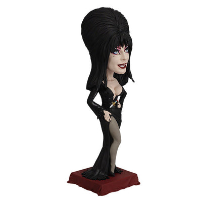 Elvira V2 Bobblehead featuring the Mistress of the Dark in her signature black gown, detailed with a jeweled dagger at the waist.