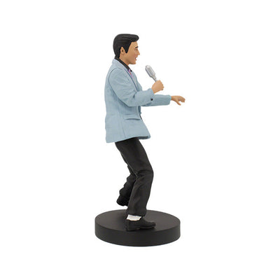 Elvis Presley BobbleHIPS Bobblehead depicting Elvis in 1956 attire from The Ed Sullivan Show, featuring vibrant colors and intricate details.