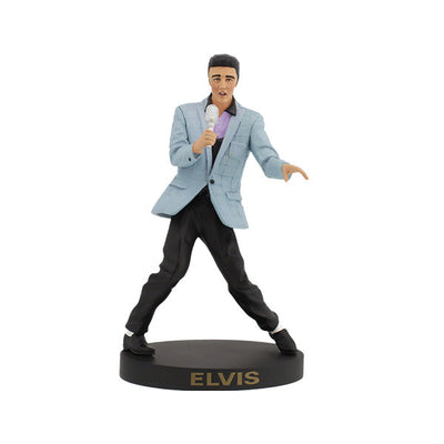 Elvis Presley BobbleHIPS Bobblehead depicting Elvis in 1956 attire from The Ed Sullivan Show, featuring vibrant colors and intricate details.