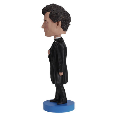 Franklin Pierce Bobblehead, intricately designed with detailed facial features and attire, standing at 8 inches tall to commemorate the 14th President.