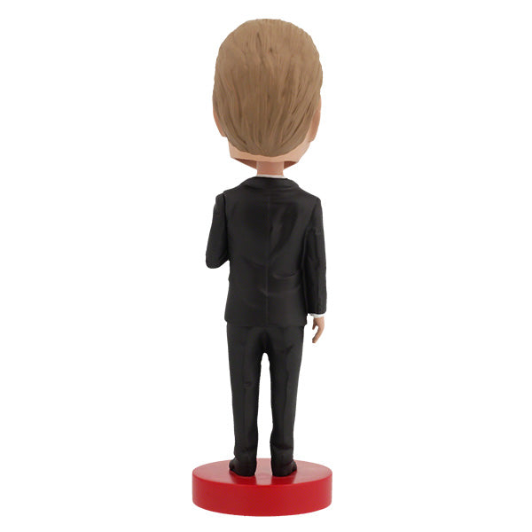 Gerald Ford Bobblehead featuring detailed hand-painted design, standing 7 inches tall with a lifelike likeness of the 38th President.