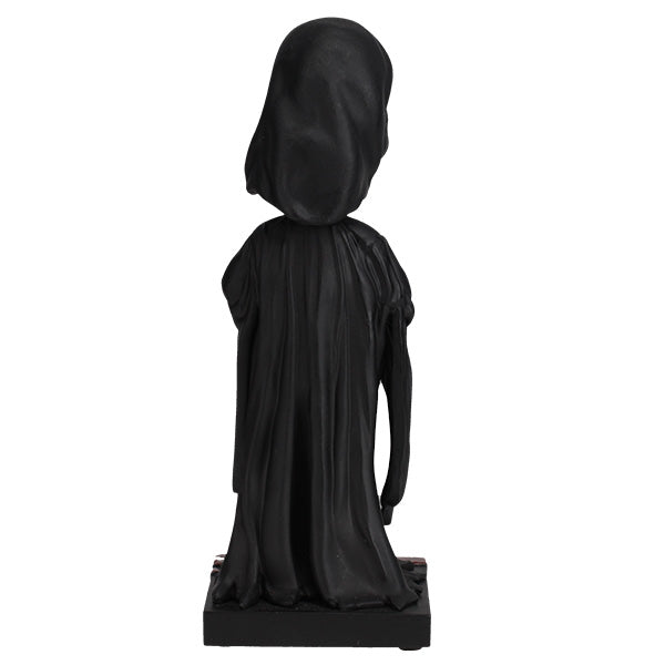 Ghost Face Glow in the Dark Bobblehead featuring the iconic masked character in a detailed design, glowing in a dark setting.