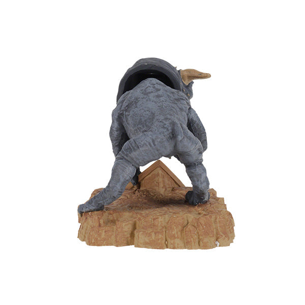 Ghostbusters Afterlife Terror Dog Bobblehead featuring menacing details like red eyes and sharp claws, displayed on a shelf with a colorful collector's box.