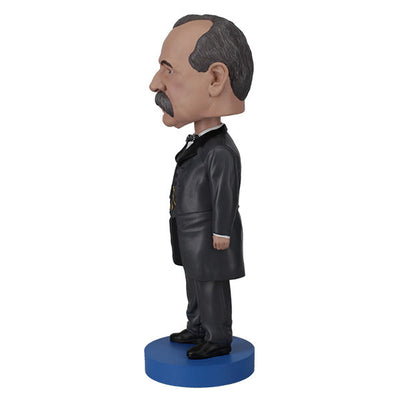 Grover Cleveland Bobblehead featuring detailed attire and facial features, showcasing Cleveland's historical significance in American politics.